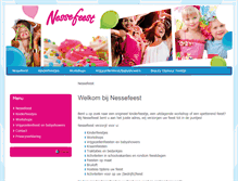 Tablet Screenshot of nessefeest.nl